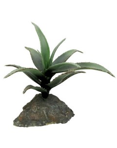 Декоративное растение для террариума Agava зеленое 15см Германия Lucky reptile