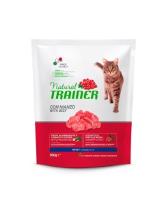 TRAINER Natural Adult Beef Корм сух с гов д кошек 1 5кг Natural trainer