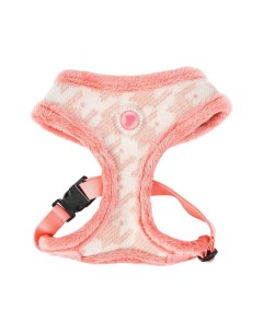 Шлейка для собак утеплённая Mirabelle розовая S Южная Корея Pinkaholic