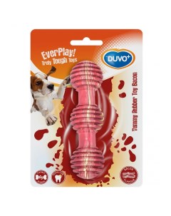 Игрушка для собак резиновая с ароматом бекона Стик красная 14 5х4 5см Бельгия Duvo+