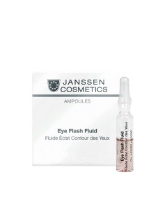 Сыворотка увлажняющая и восстанавливающая для контура глаз в ампулах Eye Flash Fluid 1 1 5 мл Janssen cosmetics