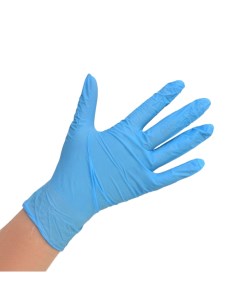 Перчатки нитриловые голубые размер S Safe Care TN 303 200 шт Safe&care
