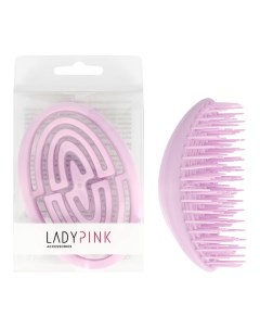 Расческа для волос Lady pink