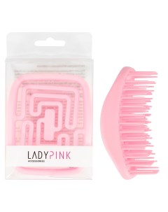Расческа для волос Lady pink