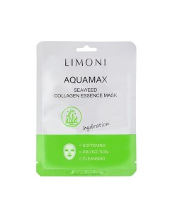 Восстанавливающая маска для лица Seaweed Collagen Essence Mask Limoni (италия/корея)