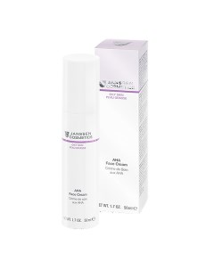 Лёгкий активный крем с фруктовыми кислотами AHA Face Cream Janssen (германия)