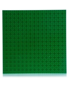 Пластина перекрытие для конструктора 25 5 25 5 см цвет зелёный Nnb