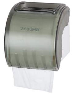 Диспенсер для туалетной бумаги в стандартных рулонах тонированный серый 605044 Лайма