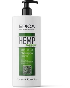 Шампунь Hemp Therapy Organic для Роста Волос 1000 мл Epica