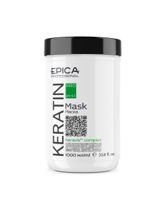 Маска Keratin PRO для Реконструкции и Глубокого Восстановления Волос 1000 мл Epica