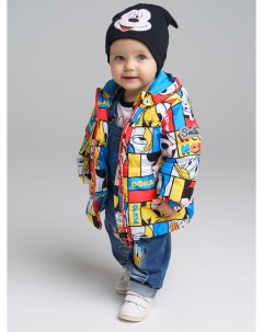 Утепленная куртка с принтом Disney для мальчика Playtoday newborn-baby