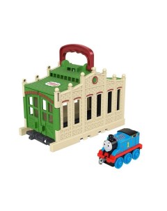 Паровозики основные герои мультфильмов в депо Thomas & friends