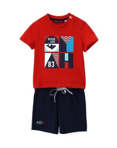 Комплект футболка шорты для маленького мальчика 30 36 месяцев Рост 92 98 Original marines