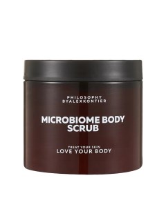 Скраб для тела с комплексом защиты микробиома кожи Microbiome Body Scrub Philosophy by alex kontier