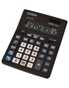 Калькулятор настольный CDB1201BK черный 12 разр Citizen