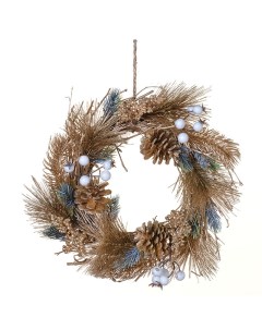 Венок Wreath Белая ягода 30см Hogewoning
