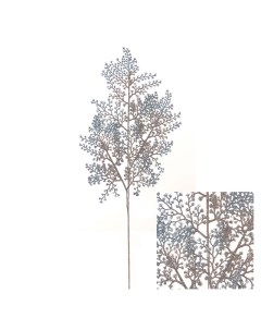 Декоративное украшение Ветка с маленькими листьями 72см Hogewoning