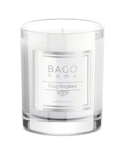 Свеча ароматическая Новогодняя коллекция Вечер у камина Bago home