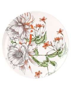 Тарелка обеденная Тропические цветы Maxwell & williams