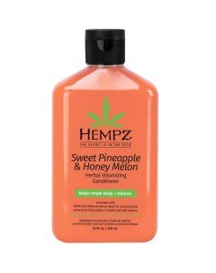 Кондиционер для волос Sweet Pineapple Honey Melon Volumizing Conditioner 250 мл Ананас и медовая дын Hempz