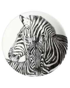 Тарелка десертная 22 см Wild Spirit Zebra Taitu