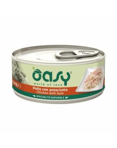 Wet Dog Specialita Naturali Chicken Ham влажный корм для взрослых собак дополнительное питание с кур Oasy