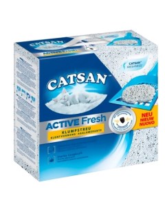 Active Fresh Наполнитель для кошек комкующийся 5 л Catsan