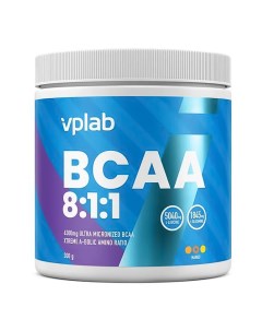 Аминокислоты BCAA 8 1 1 вкус Манго 300 гр VPLab годен до 07 2024 Vplab nutrition