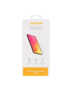 Защитное стекло для Apple iPhone 12 mini DGG1AP12MA Digma