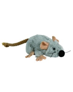 Игрушка для кошек Мышь 7см плюш серый Trixie