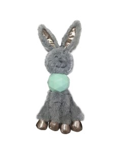Игрушка для собак Enchanted Forest Кролик с длинными лапами и пищалкой плюш 34см Chomper