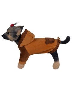 Куртка для собак велюр Мишка 32см Dogmoda
