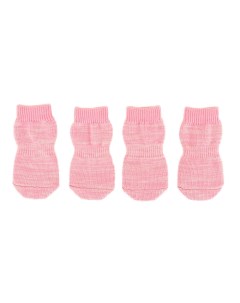 Носки для собак M розовый унисекс Rurri