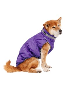 Куртка на молнии для собак 4XL фиолетовый унисекс Rurri