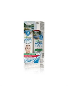 Aqua крем для лица на термальной воде Камчатки Народные рецепты глубокое питание 45мл Фитокосметик