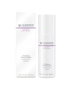 Очищающий гель для жирной кожи 200 мл Oily skin Janssen cosmetics