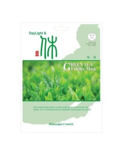 Тканевая маска с экстрактом зеленого чая на основе эссенции 24 гр Daylight