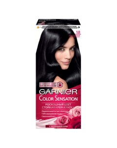 Краска для волос Color Sensation 1 0 драгоценный черный агат 110 мл Garnier