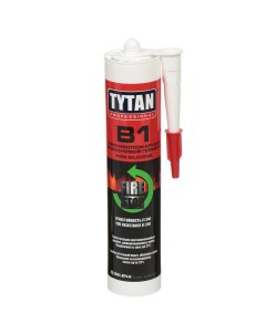 Герметик силиконовый B1 Fire 59918 310 мл бесцветный термостойкий Tytan