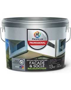 Акриловая воднодисперсионная краска для фасадов и цоколей Profilux