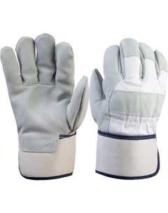 Комбинированные утепленные кожаные перчатки Jeta safety