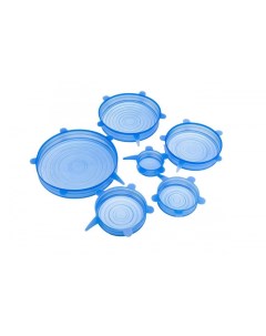 Растягивающиеся силиконовые набор силиконовых крышек для посуды Bradex
