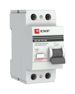 Электромеханическое устройство защитного отключения Ekf