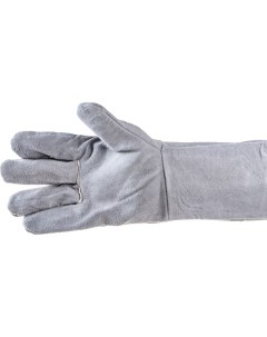 Спилковые перчатки для садовых и строительных работ Сибртех