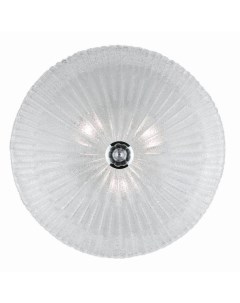 Настенный светильник Shell PL3 Trasparente 008608 Ideal lux