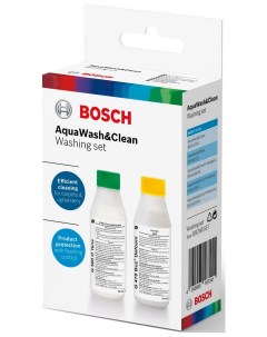 Набор средств AquaWash Clean для моющих пылесосов шампунь G500 пеногаситель G478 D 00312086 Bosch