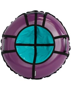 Тюбинг Ринг Pro фиолетовый бирюзовый 100см Hubster