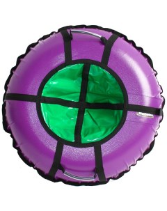 Тюбинг Ринг Pro фиолетовый зеленый 100см Hubster