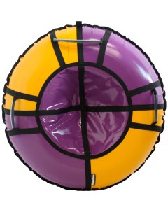 Тюбинг Sport Pro фиолетовый желтый 100см Hubster