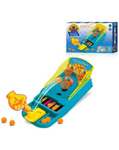 Игра настольная ИГРОДРОМ Баскетбол три кольца 33 5 21 см Т10828 1toy